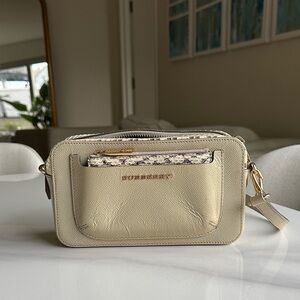 Burberry Genuine Snakeskin Crossbody Bag